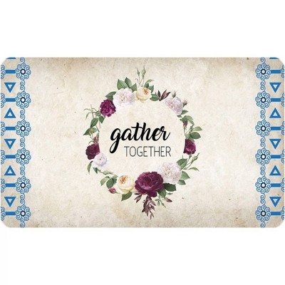 18" x 30" Gather Together Kitchen Cushion Floor Mat - J&V Textiles