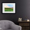 Trademark Fine Art - James McLoughlin Farmscape Photo V Matted Framed Art - 2 of 4