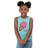 The Juniper Shop SmileyWorld Cool Summer Ice Cream Pink Toddler Tank - 2 of 4