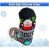 5 Star Super Deals Christmas Fuzzy Faux Shearling Socks, Warm Thick Fleece Thermal w/ Nonslip Grippers, Christmas Stockings - 2 Pairs - 3 of 4