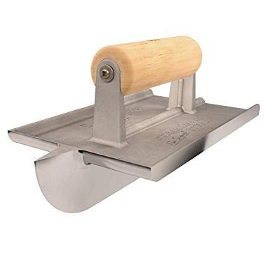 Bon Tool 89-317 Groover - BulletStainless Steel 7 1/2-inch X 4 1/2-inch Bit 1 1/2-inch X 1/2-inch Wood Handle