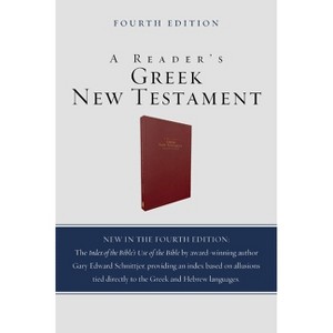 A Reader's Greek New Testament - 4th Edition by  Richard J Goodrich & Albert L Lukaszewski (Leather Bound) - 1 of 1