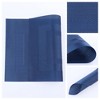 REGALWOVEN PVC Heat Resistant Washable Wipeable Placemats 18 x 12 Inch 6 Pcs - 2 of 4