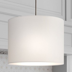 Urban Ambiance Luxury Transitional Indoor Pendant,  10''H x 12"W x 12''D,  Brushed Nickel;Matte Black;Vintage Brass Finish, UHP4713 - 1 of 4