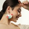 SOHI Women's Tassel Drop Earrings - 3 of 3