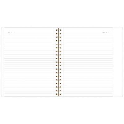 Sugar Paper Essentials 160pg Ruled Notebook 9.5&#34;x8.125&#34; Dusty Blue_1