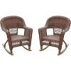 HomeStock Rocker Classic Comfort Chair With Cushion - Set Of 2 - 4 of 4