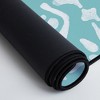 Emanuela Carratoni Teal Ikat Desk Mat - Deny Designs - 4 of 4