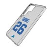 NFL Detroit Lions Players Game Tactic Clear Cell Phone Case for Samsung Galaxy - 2 of 4
