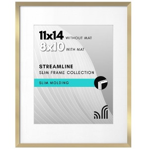 Americanflat Thin Picture Frames with shatter-resistant glass - Horizontal and Vertical Formats for Wall and Tabletop - 1 of 4