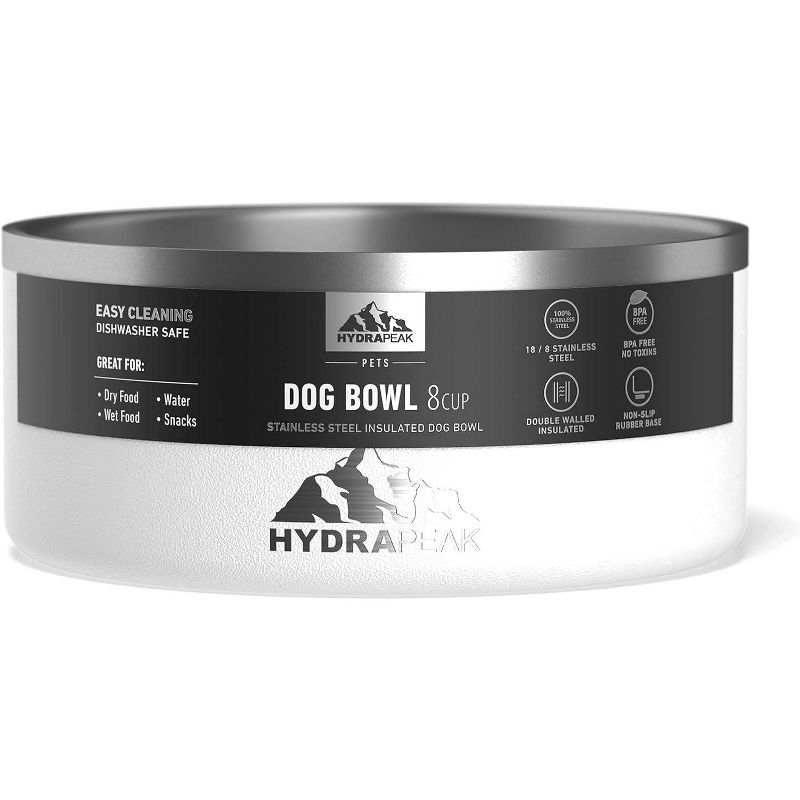 Hydrapeak Non Slip Stainless Steel Dog Bowl, 5 of 12