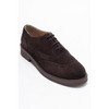 Avra - Brown Suede Leather Oxford Shoes (Women) | Forever & Always Shoes - 3 of 4