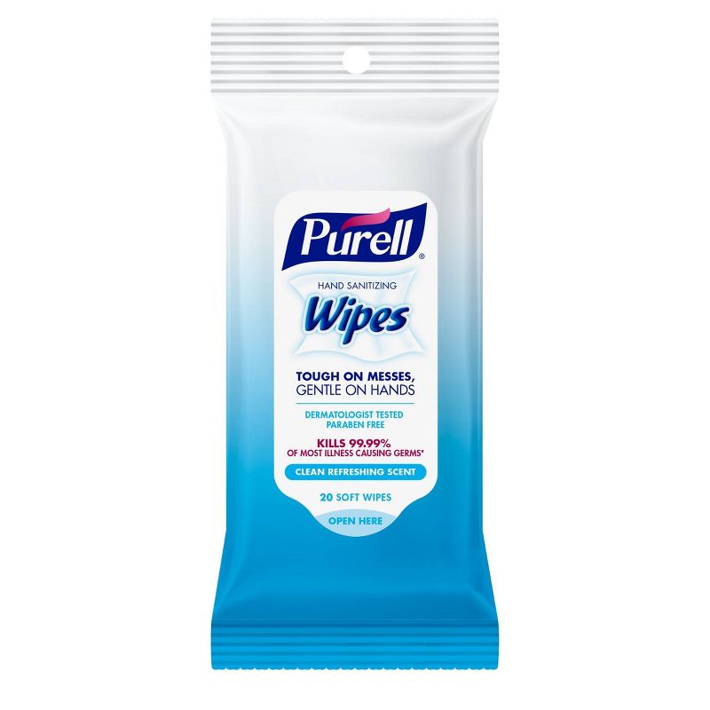 Purell Hand Sanitizer Wipes - Trial Size - 20ct, 1 of 8