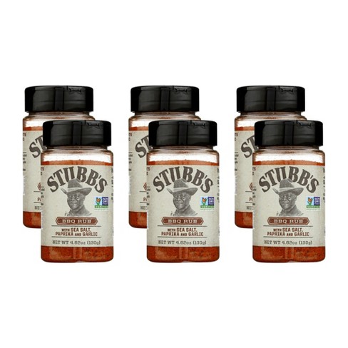 Stubb s Spice Rub Bbq Case Of 6 4.62 Oz Target