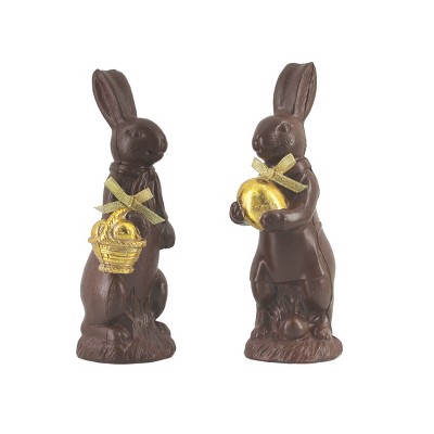 Gallerie II Chocolate Easter Rabbit Figure Tall A/2