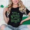 Simply Sage Market Women's Not Lucky Just Blessed Short Sleeve Graphic Tee - 2 of 4