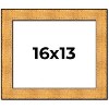 PosterPalooza | Embellished Gold Picture Frame - UV Acrylic, Backing Board, Hanging Hardware Included - 2 of 4