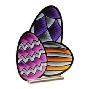 Easter Egg x3 Ekkolight 23.5"H - 1 of 1