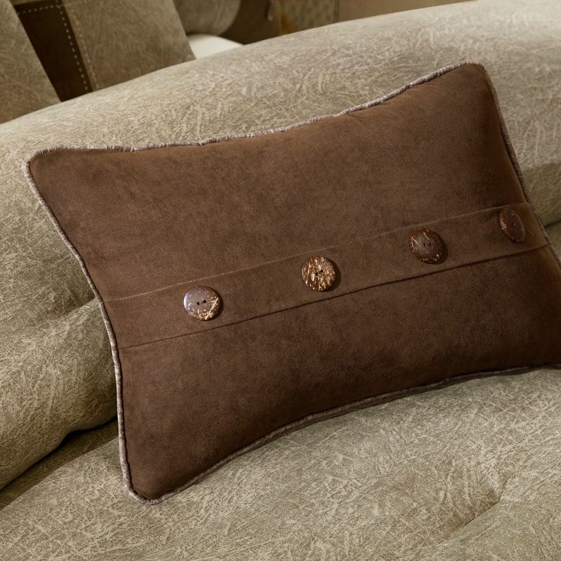 Powell Faux Suede Comforter Set - Madison Park, 5 of 8