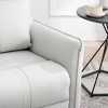 KTMBDW Power Recliner Chair, 270 Swivel Rocker Chair,Small Rocking Recliner Chair for Small Spaces,Upholstered Glider Recliner Chair with Side Pockets - 2 of 4