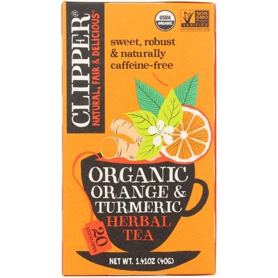 Clipper Tea Orange Turmeric Organic -20 BAG