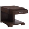 Acme Furniture 24" Niamey Coffee Table Walnut: C-Shape Base, Wood Composite, No Tools Assembly - 4 of 4