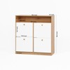 FATMOON Shoe Cabinet with 4-Drawer Flip, Space-Saving Design & Large Capacity – Easy to Use Organizer for Entryway, Hallway, Living Room - 3 of 4