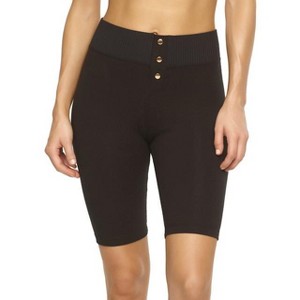 Felina Women's Lurra Cotton Spandex Bike Shorts - 1 of 2