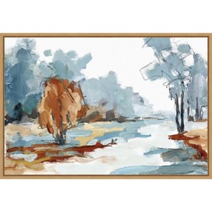 Amanti Art Forest Backroads VI by Jacqueline Ellens Canvas Wall Art Print Framed 23 x 16-in. - 1 of 4