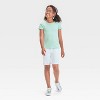 Girls' Short Sleeve Ribbed T-Shirt - Cat & Jack™ - 3 of 3