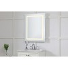 Elegant Lighting LED Hardwired Mirror Rectangle W24H30 Dimmable 3000K - 2 of 4