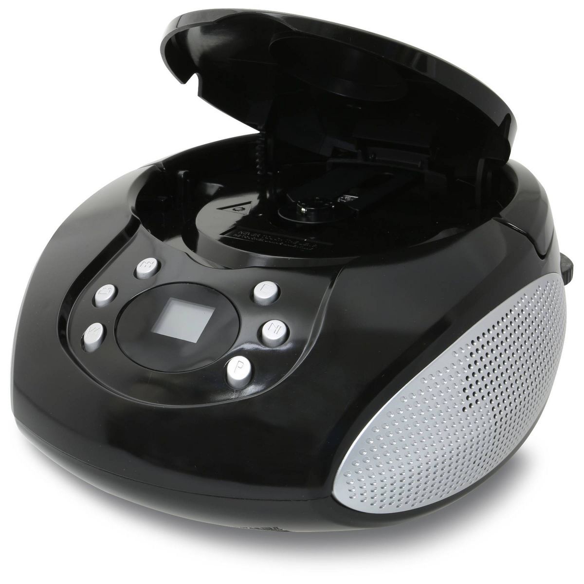 GPX CD, AM/FM, Line In Boombox - Black (BC112B): Portable Media Player with Built-In Speaker - thumbnail 3