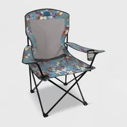 Vera Bradley + Coleman Broadband Quad Chair - Wildflowers Blue