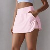 Anna-Kaci Active Women's High Waist Athletic Skort with Built-In Shorts and Side Pockets - 4 of 4
