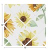 Sweet Jojo Designs Girl Fabric Photo Memo Board Sunflower Yellow Green and Brown - 3 of 3