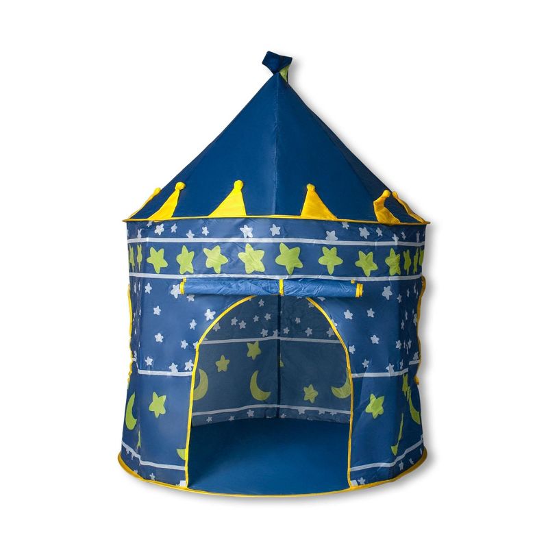 Ningbo Zhongying Leisure Products Blue Fantasy Castle Play Tent | 54 x 41 Inches, 1 of 8