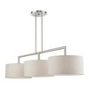 Livex Lighting Meridian 3 - Light Chandelier in  Brushed Nickel - 4 of 4
