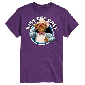 Men's - The Muppets - Kiss The Chef Short Sleeve Graphic T-Shirt - 1 of 4