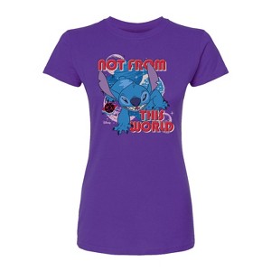 Women's - Disney - Space Rider Fitted Graphic T-Shirt - 1 of 1