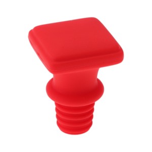 Unique Bargains Bottle Stoppers Square Flat Hand Wash Silicone 1.77"x1.38"x1.38" 1 Pc - 1 of 3