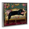 Stupell Industries Opulent Interior Panther Floating Frame Canvas Art - 2 of 4