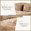 CAVINAS High Back Bean Bag Chair for Adults and Kids, Durable Comfort Bean Bag Sofa, Indoor & Outdoor - 3 of 4