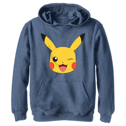 Pikachu pullover hoodie clearance