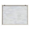 Kate and Laurel Blake Concurrent Framed Printed Glass by Janet Meinke-Lau, 18x24, Natural - 4 of 4
