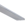 Chintaly Imports,Contemporary Dining Table Clear Round Glass Top - 3 of 4