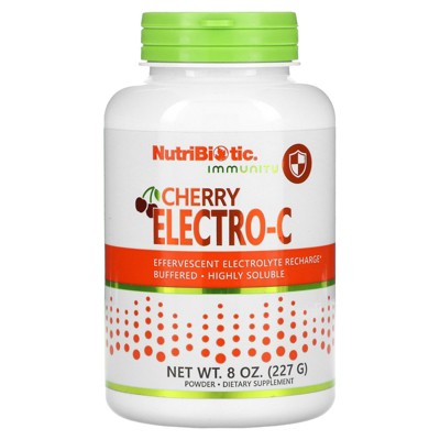 NutriBiotic Immunity, Cherry Electro-C Powder, 8 oz (227 g)