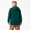 Dickies Women's Plus Water Repellent Sleeve Logo Hoodie - 2 of 3