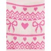 The Children's Place Baby Girls Valentine's Day Long Sleeve Heart Sweater Dress - 2 of 4