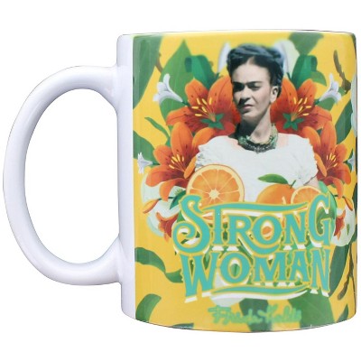 strong woman mug