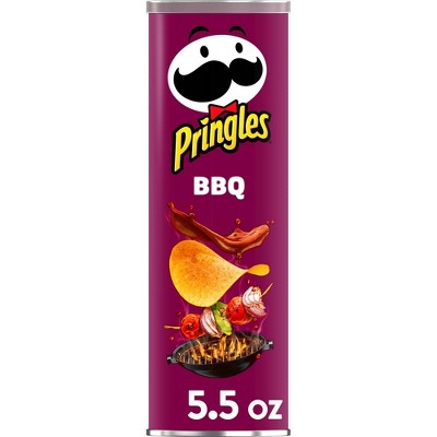 Pringles Snack Stacks BBQ Flavored Potato Crisps Chips - 5.5oz